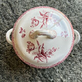 Antique ironstone soup tureen Sarreguemines Fontanges