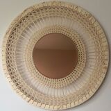 Decorative mirror in sun canning