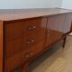 Modernist long sideboard of the 1970s