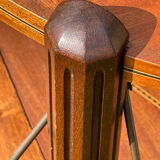 Art Deco walnut tea table