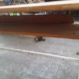 School table adjustable leg