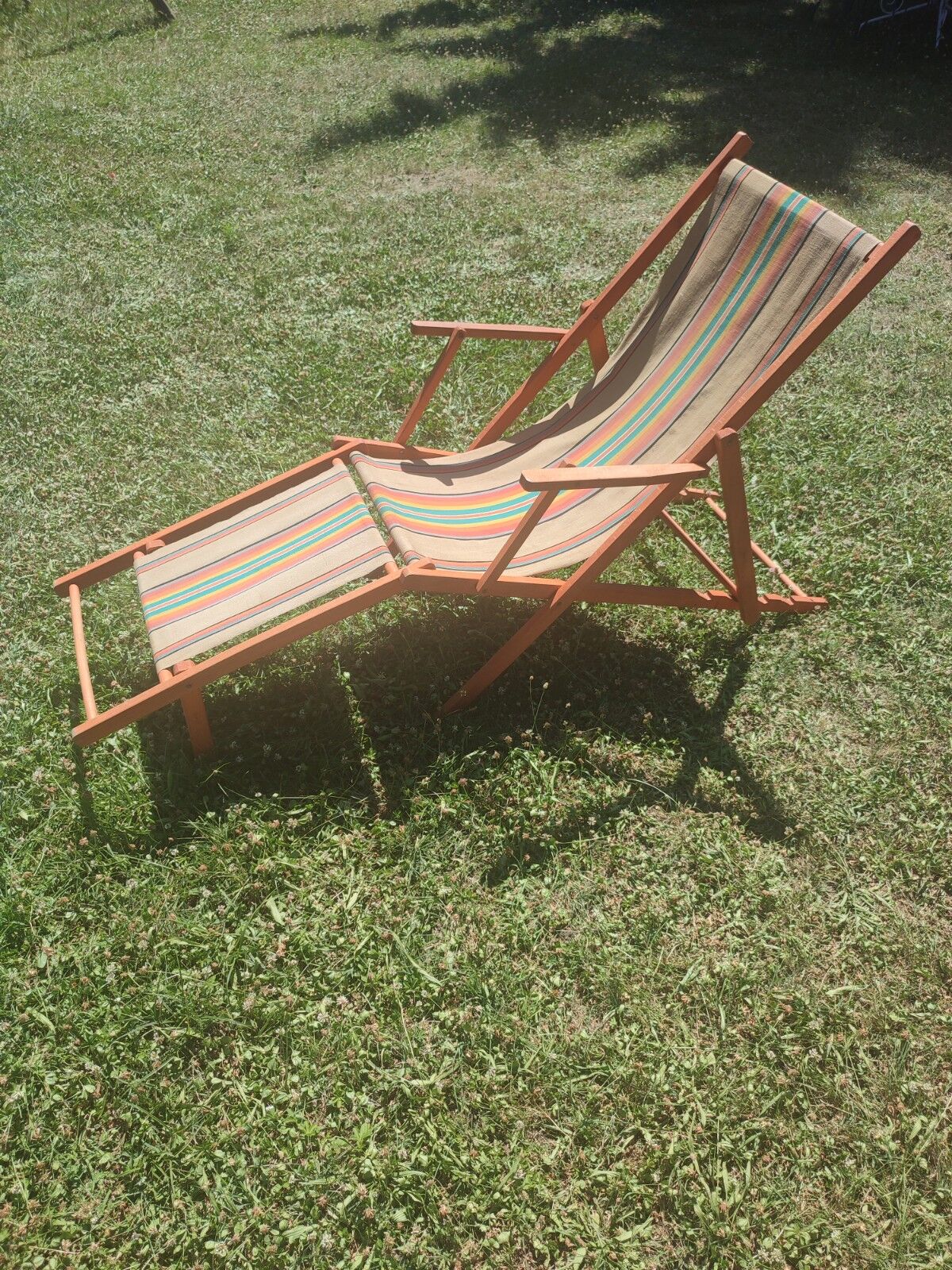 Chilean vintage deckchair
