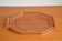 Pink glass tray