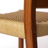 1 sur 2 Chaise Niels O. Møller Modèle 408 Teck Danemark Vintage Mid-Century