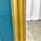Antique mirror 150 x 65 cm Louis Philippe period. Gold leaf gilding. Very good condition