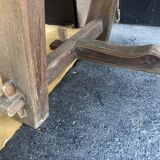 Solid wood dining table