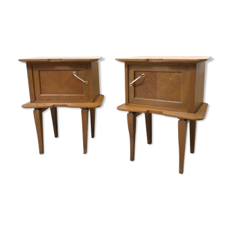Pair of vintage bedsides, 1950