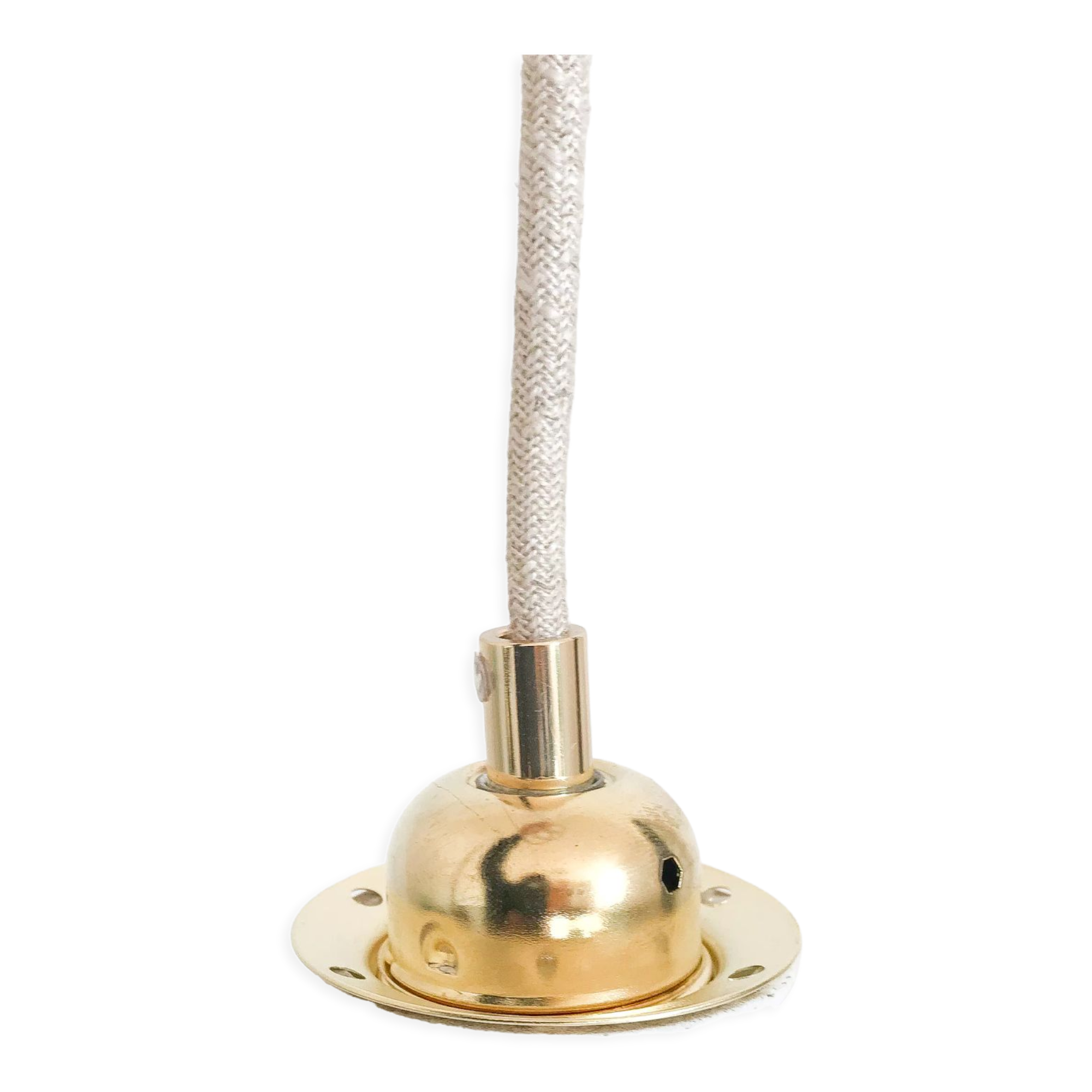 Suspension opaline vintage