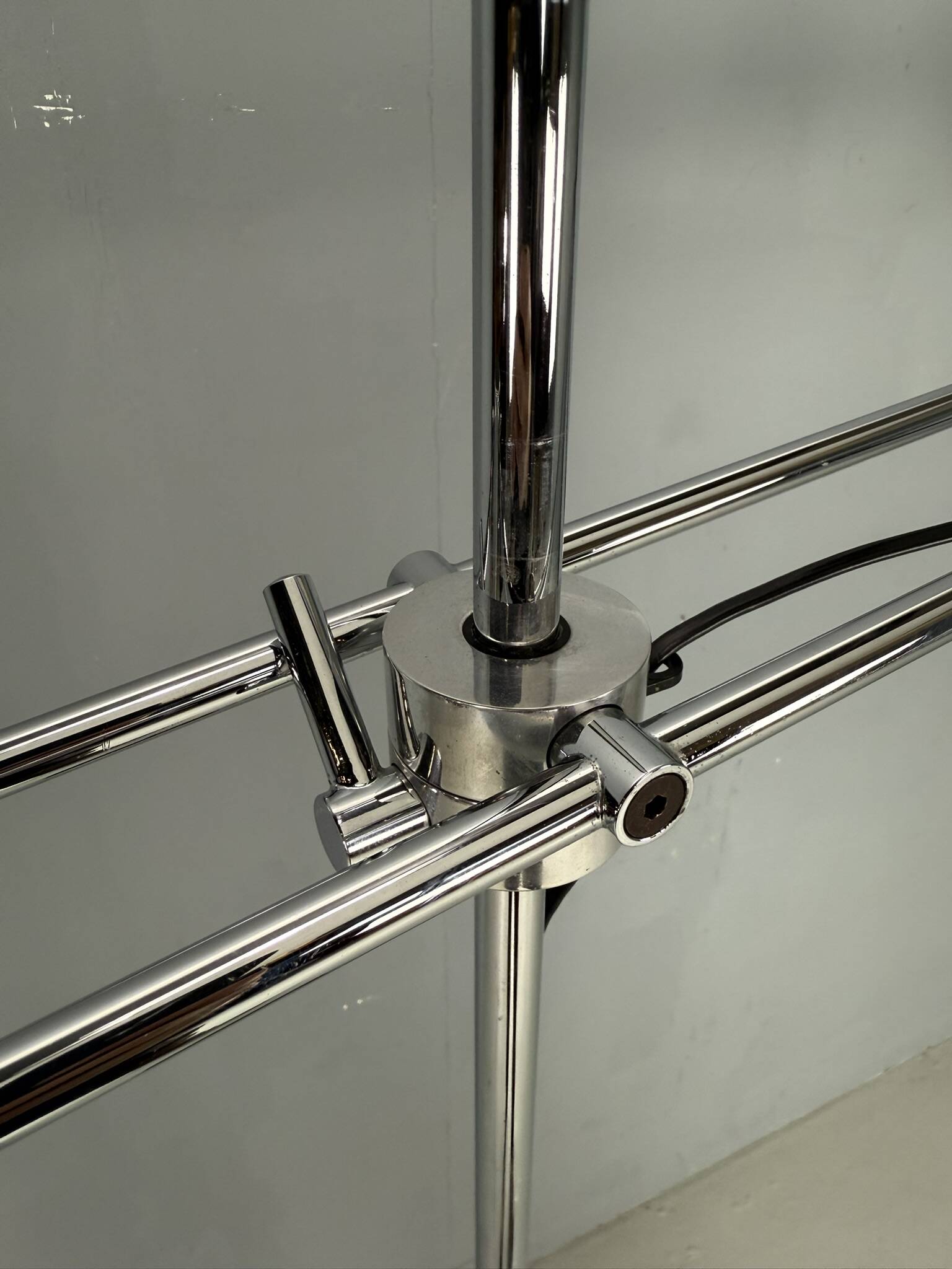 Haloprofil 8008 floor lamp by Viktor Frauenknecht for Swiss Lamps, 1970s