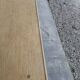 Table basse de ferme rustique en chêne massif Aérogommer - 1m18.5