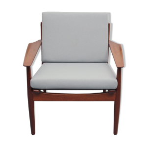 Fauteuil teck des années 1960