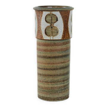 Ceramic vase, Danish design, 1960s, manufacturer: Søholm, designer: Svend Å
