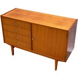 Violetta 1039 postmodernist chest of drawers, designed by original Lesniewski, preserved in excellent condition.