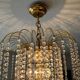 60s-70s crystal tassel cascade chandelier