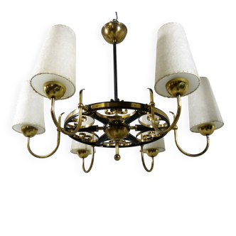 Large brass chandelier Finland 1950’s