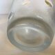 Vase with polka dots, Italy, round with relief.