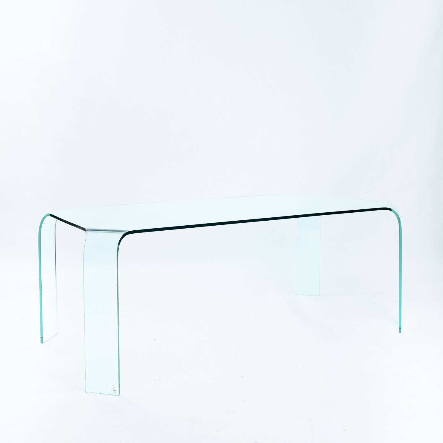 Table à manger en verre Fiam Italie
