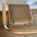 Paire de fauteuils B64 de Marcel Breuer