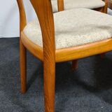 Set of 6 chairs by Niels Keofoed for Hornslet