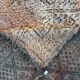 bohemian Berber carpet Boujad salmon in wool