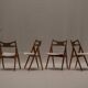 Hans J Wegner 'Sawbuck' CH29 Dining Chairs