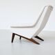 Fauteuil lounge Folke Ohlsson modèle 4410 Fritz Hansen Danemark 1960