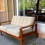 Scandinavian teak sofa from the 60s 70s vintage Danish design