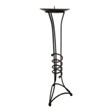 Metal candle holder
