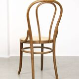 Chaise de bistrot vintage en bois courbé
