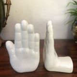 Pair of vintage book clamts