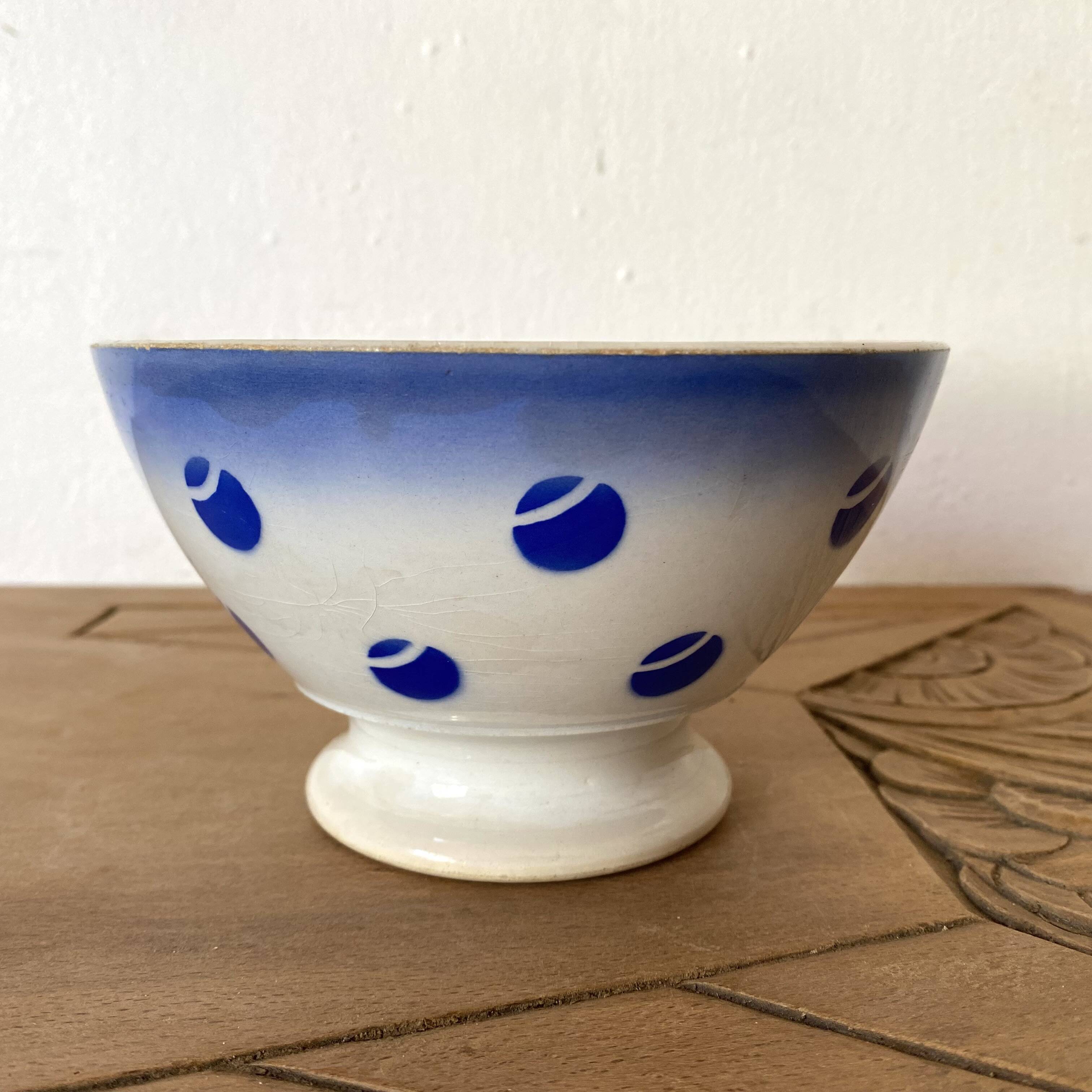 Antique Luneville France K&G bowl