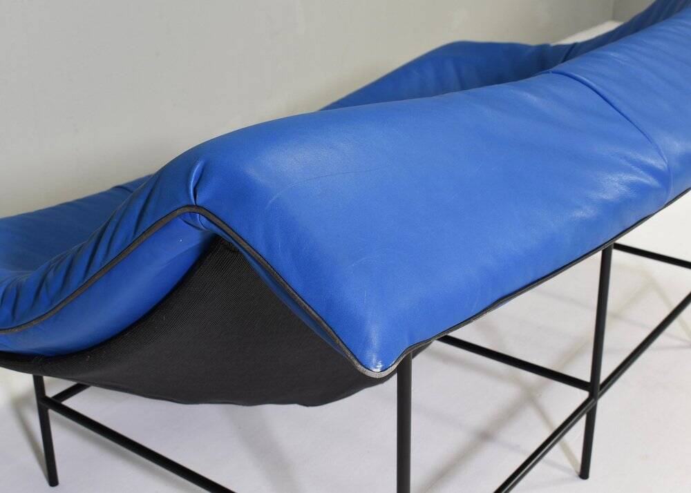 Butterfly sofa in leather by Gerard Van Den Berg for Montis, Netherlands, 1980s