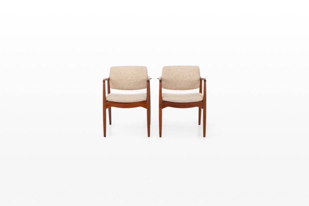 Captains chairs by Erik Buch for Ørum Møbler, Denmark, 1960s, set of 2