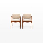 Captains chairs by Erik Buch for Ørum Møbler, Denmark, 1960s, set of 2