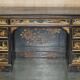 Chinese Bureau Chinoiserie 19th Century Napoleonic Leather