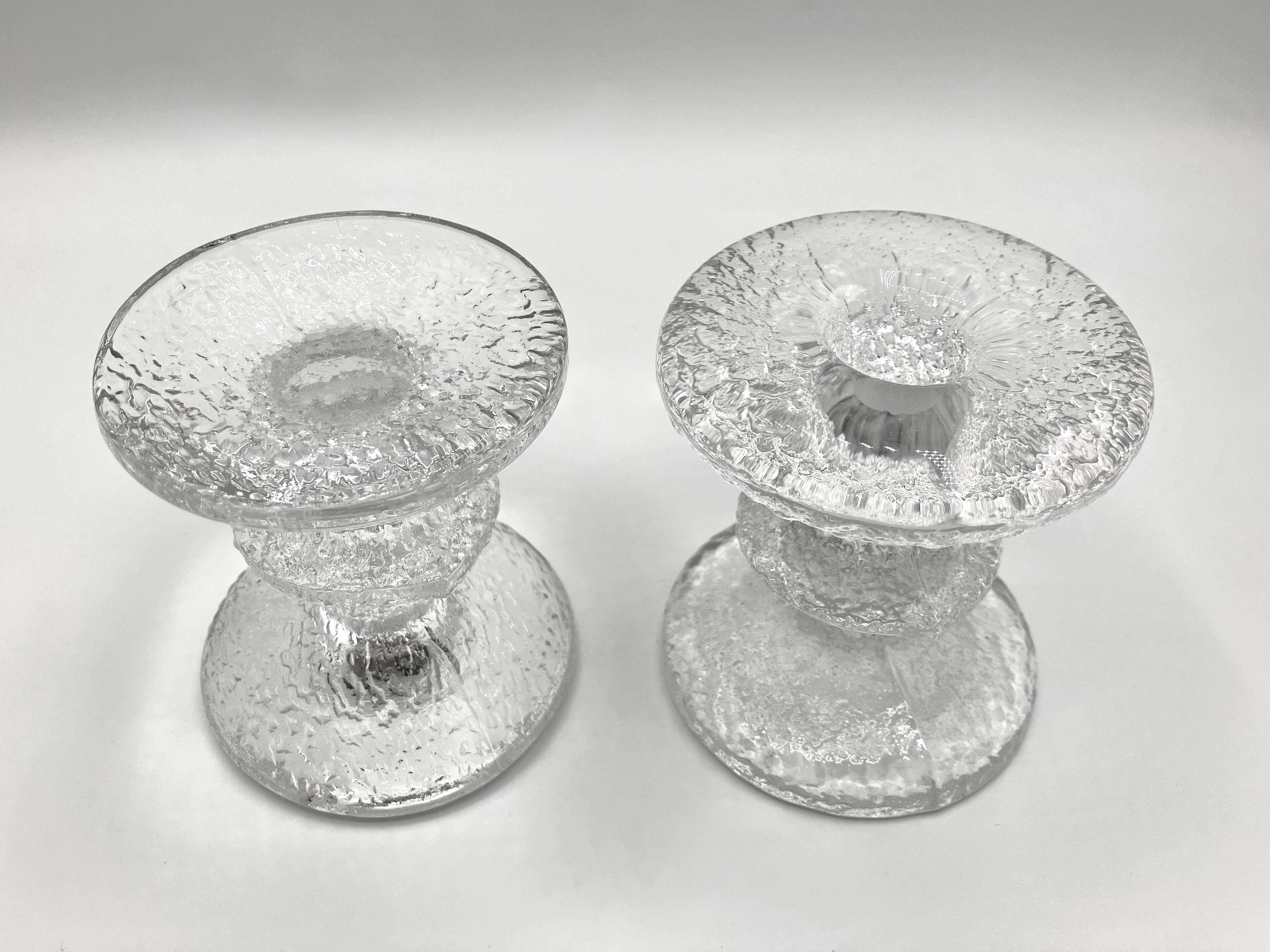 Bougeoirs Festivo IITTALA • Design Timo Sarpaneva de 1967 • Finlande
