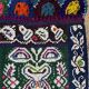 Romanian floral rug with pigeons handwoven in wool