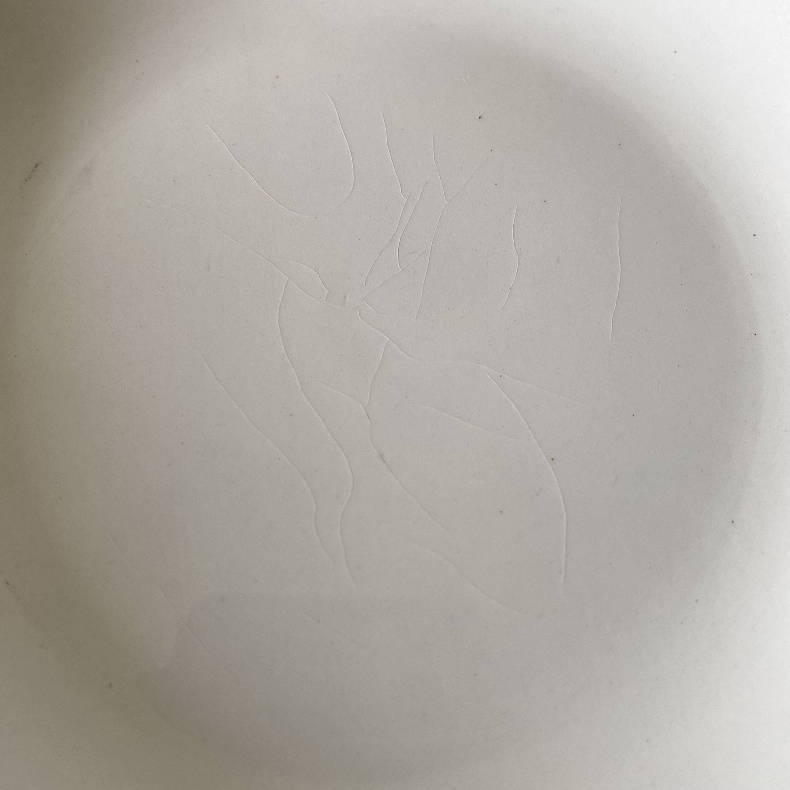 50s deep plates, yellow and black grid