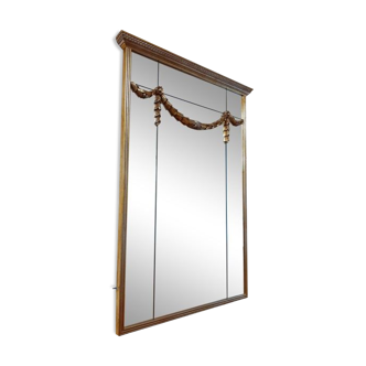 Mid 20th century empire mirror 30x46cm