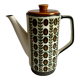 Pottery teapot Boch Rambouillet Noix, 1960s