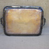 Large old service tray