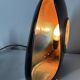 Sculptural lamp in ceramic and slice of agate, France 1970 signed.