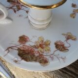 Ancient 1900 porcelain hand-held candlestick