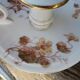 Ancient 1900 porcelain hand-held candlestick