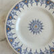 Lot de 4 assiettes Terre de fer St Amand