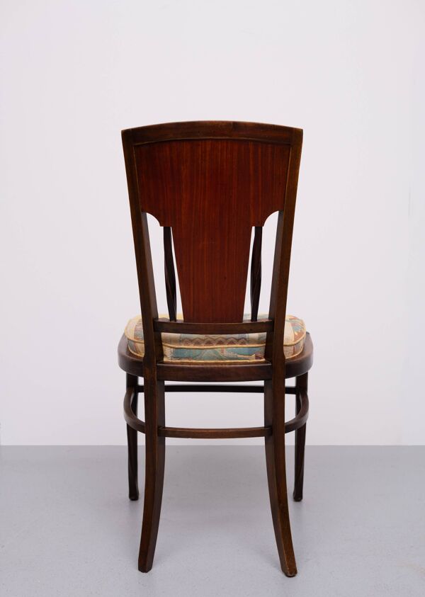 Chaise d'appoint Art Nouveau Louis Majorelle année 1900