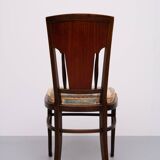 Art Nouveau side chair Louis Majorelle anno 1900