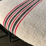 4 vintage black metal bistro chairs