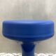 Tulip stool blue 70's interior, side table, mid-century interior