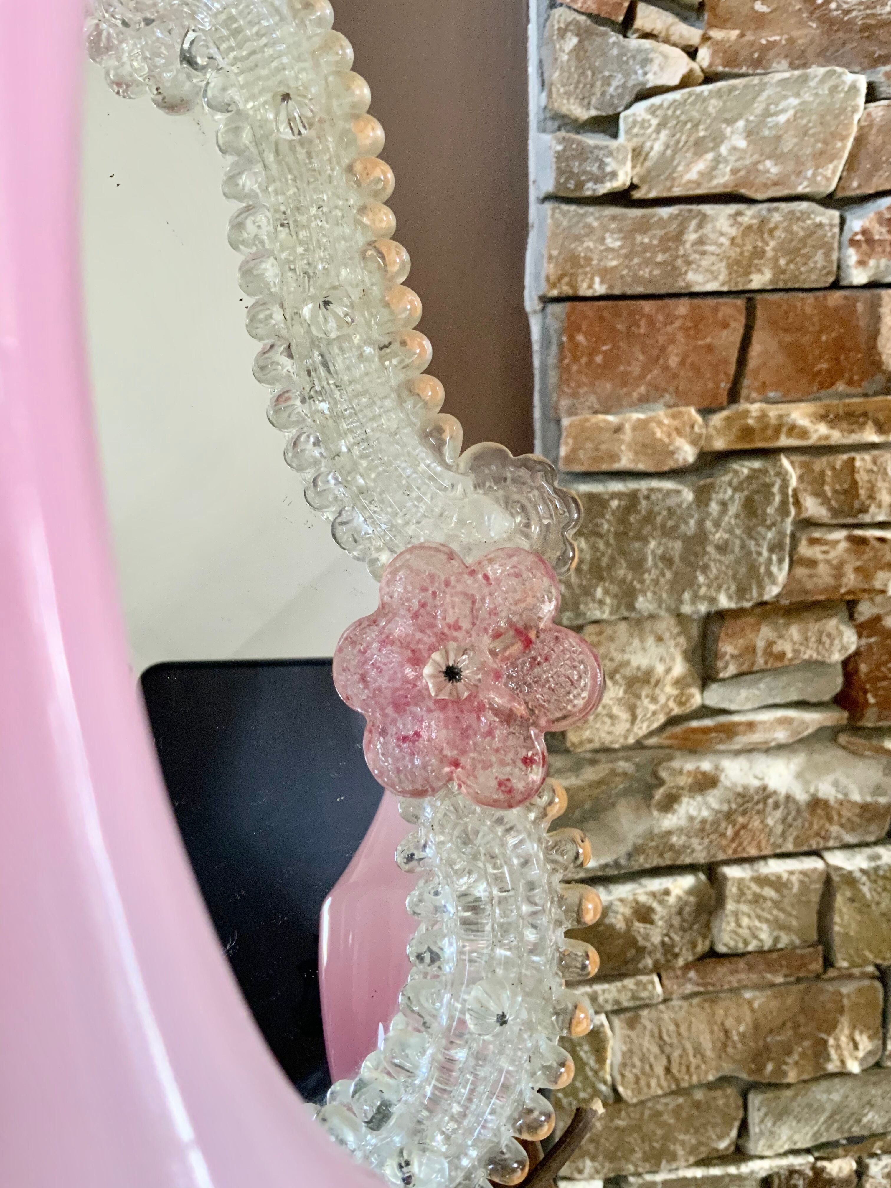 Venetian easel mirror murano